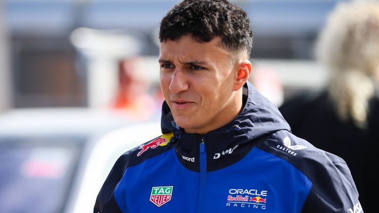 Isack Hadjar ist in Baku wieder dabei.