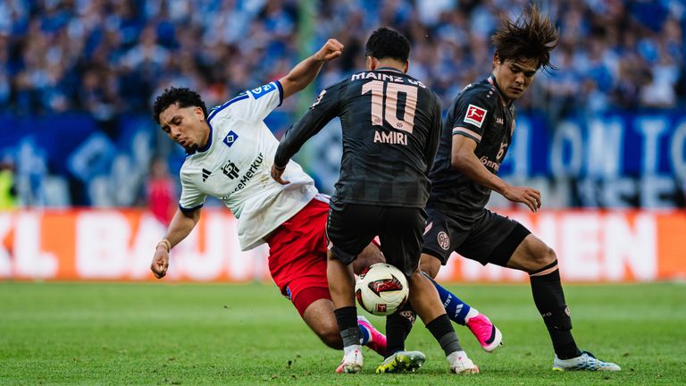 Der HSV geht gegen Mainz 05 unter.