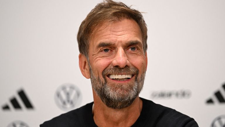 Sky Sport zeigt ausgewählte Pressekonferenzen der deutschen Nationalmannschaft - heute mit Bundestrainer Jürgen Klopp