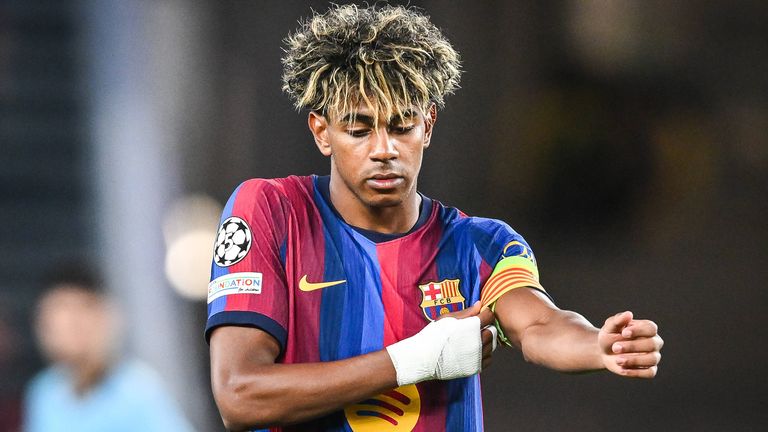 Barca-Star Lamine Yamal sieht sich und Kylian Mbappe als beste Fußballer des letzten Jahres. 