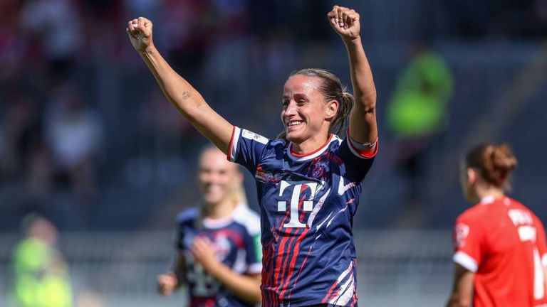 Vanessa Leimenstoll steuerte einen Kopfballtreffer bei.