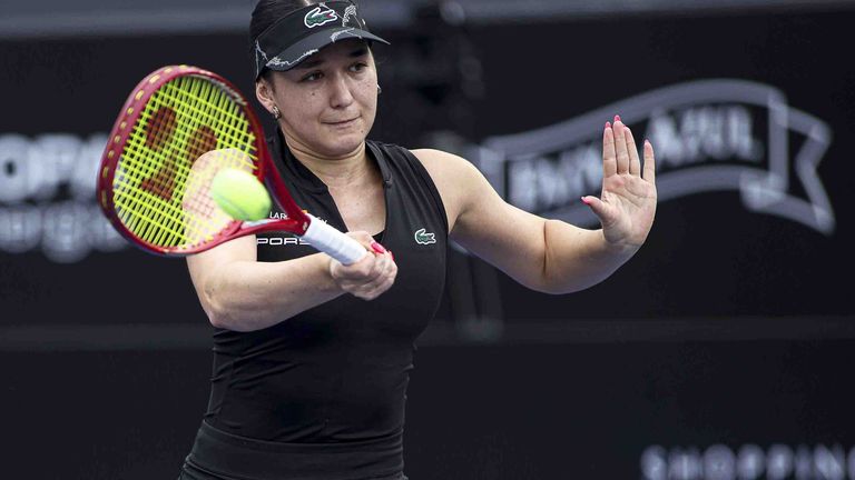 Für Eva Lys ist beim WTA-Turnier in Sao Paulo bereits im Achtelfinale Endstation. 