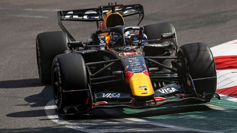 Max Verstappen (Red Bull) in Baku.