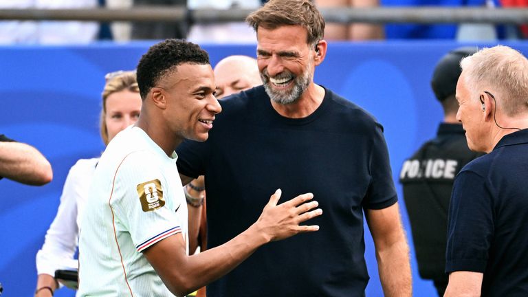 Kylian Mbappe schwärmt von Jürgen Klopp.
