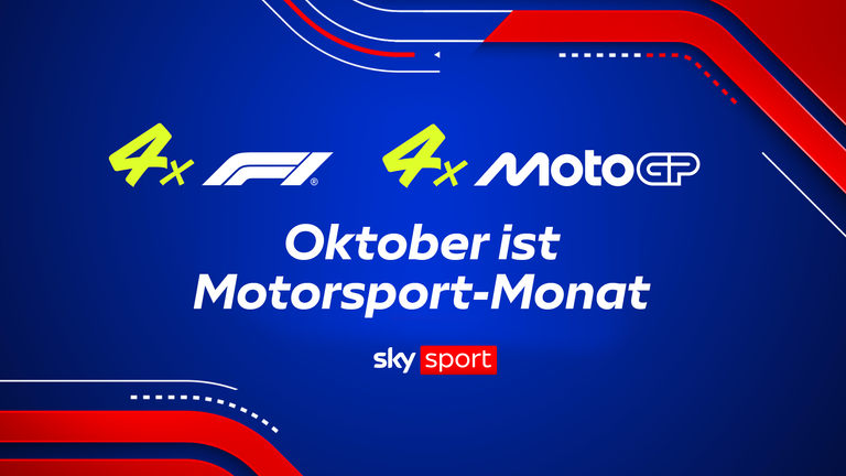 Volle Rennaction im Oktober auf Sky Sport
