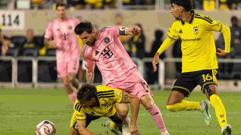Lionel Messi erzielte gegen Columbus Crew per Freistoß sein 21. Saisontor, konnte die Niederlage von Inter Miami aber nicht verhindern.