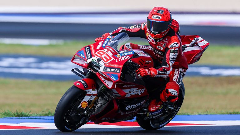 Marc Marquez gewinnt den Sprint in Misano.