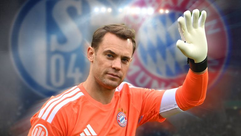 Manuel Neuer spielte in seiner Karriere nur für zwei Vereine: Schalke 04 und Bayern München.