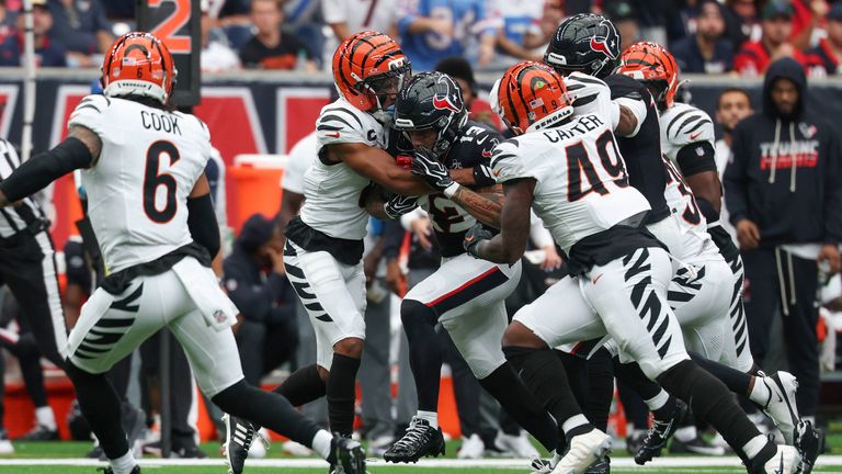 Die Houston Texans kassieren gegen die Bengals die zweite Saison-Niederlage. 