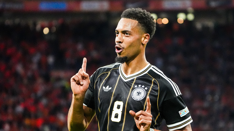 Felix Nmecha sorgte beim Nationsleague-Auftakt gegen die Niederlande für den Führungstreffer