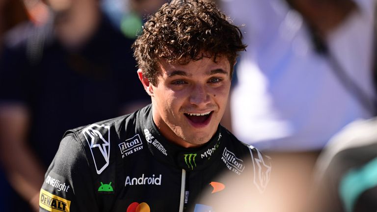 Lando Norris sichert sich beim GP von Spanien die Pole Position mit einem Vorsprung von 0,011 Sekunden, was 65 Zentimetern entspricht.