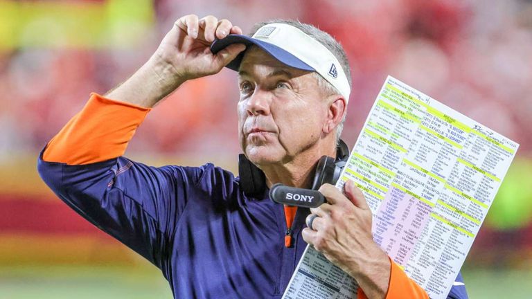 Sean Payton hat sich den Start der Denver Broncos in die neue Spielzeit anders vorgestellt.