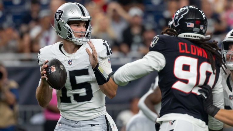 Die Las Vegas Raiders setzen zum Auftakt der neuen NFL-Saison nicht auf ihren Nummer-eins-Pick.