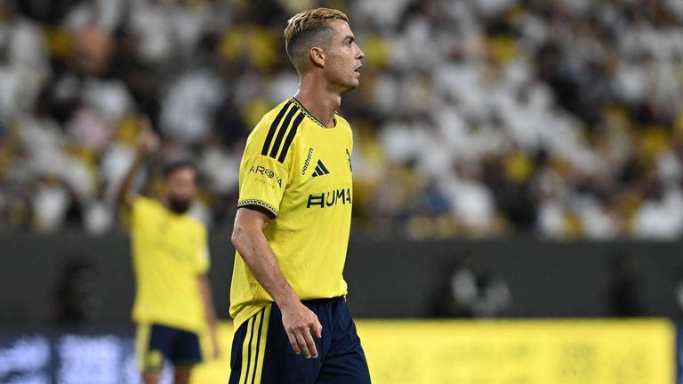 Cristiano Ronaldo hat mit Al Nassr einen herben Dämpfer kassiert.