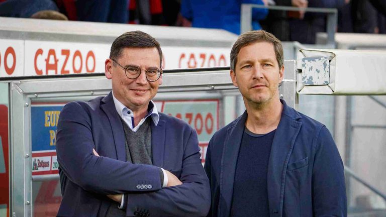 Oliver Leki und Jochen Saier wollen mit dem SC Freiburg den eingeschlagenen Weg konsequent fortsetzen.