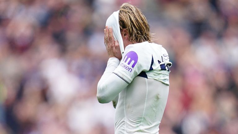 James Maddison und die Spurs stehen auf dem letzten Platz. Nach der Länderspielpause soll am 10. Oktober gegen Manchester United ein Sieg