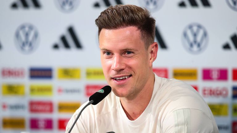 Sky Sport zeigt ausgewählte Pressekonferenzen der deutschen Nationalmannschaft - heute mit Marc-Andre ter Stegen.