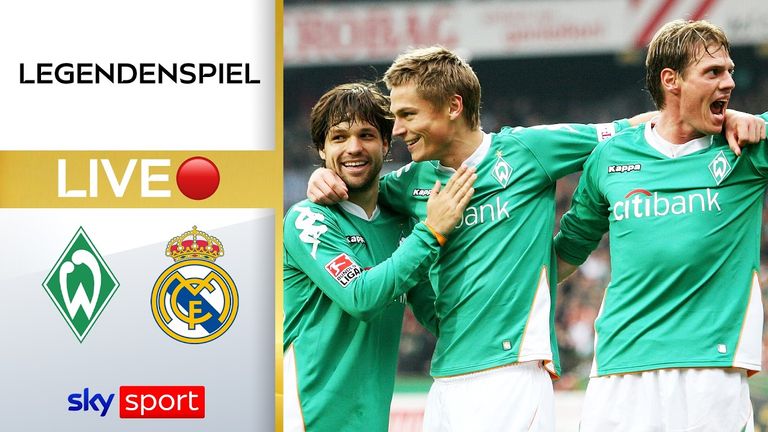 Werder Bremen feiert "100 Jahre Weserstadion" - Sky Sport zeigt das Testspiel der Werder Legenden-Mannschaft im kostenlosen Livestream.
