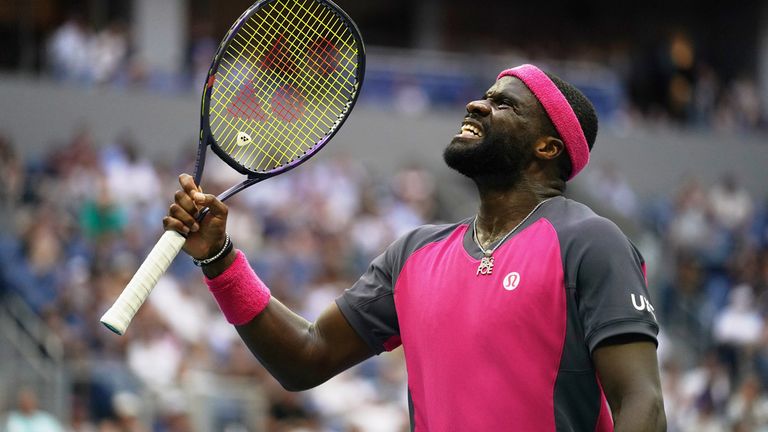 Frances Tiafoe steht nach großen Kampf im Halbfinale der US Open.