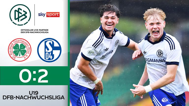 U19-Bundesliga: Rot-Weiß Oberhausen - FC Schalke 04 - die Highlights | Fußball