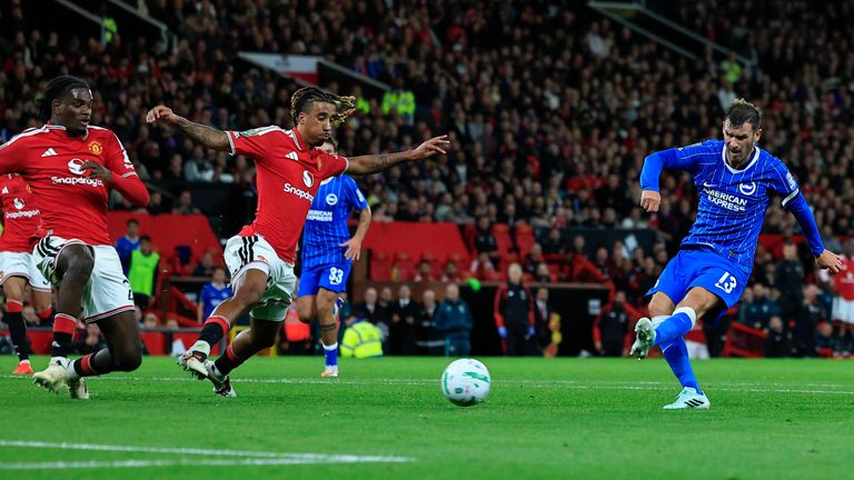 Pascal Groß führt Brighton zum Sieg bei Manchester United.