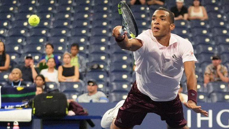Felix Auger-Aliassime ist bei den US Open schon in Runde zwei gescheitert.