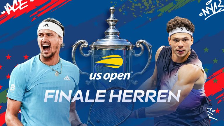 US OPEN | Finale | Alexander Zverev - Ben Shelton | Sonntag, live ab 19:30 Uhr auf Sky Sport