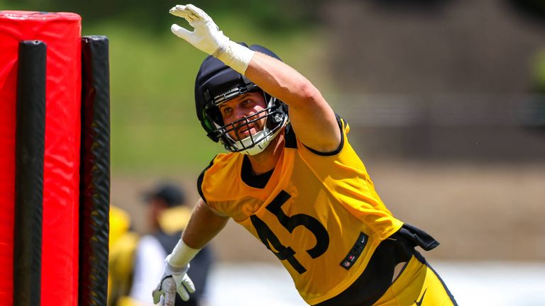 Julius Welschof kämpft bei den Pittsburgh Steelers um einen Kaderplatz.