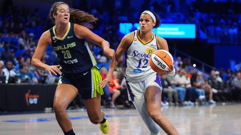 In der Nacht von Sonntag, 20. September, auf Montag, 21. September, treffen die Los Angeles Sparks auf Portland Fire. Ab 01:00 Uhr live auf 