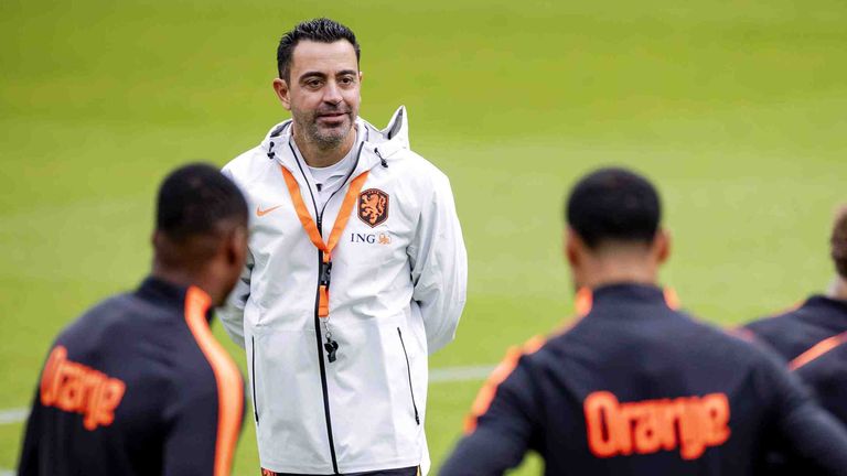 Xavi Hernández steht vor seinem Debüt als Nationaltrainer der Niederlande und startet gegen Deutschland in ein neues Kapitel.