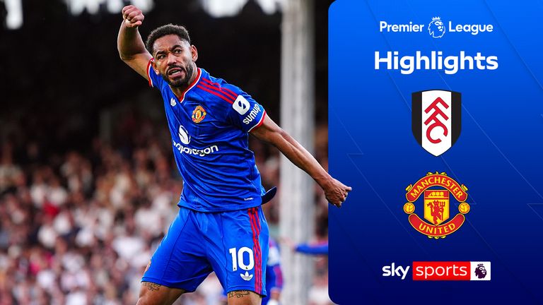 Highlights from the Premier League match between Fulham and Manchester United.