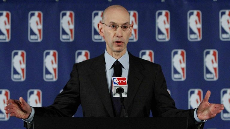 NBA-Commissioner Adam Silver treibt die Pläne für eine neue Basketball-Liga in Europa gemeinsam mit dem Weltverband Fiba voran.