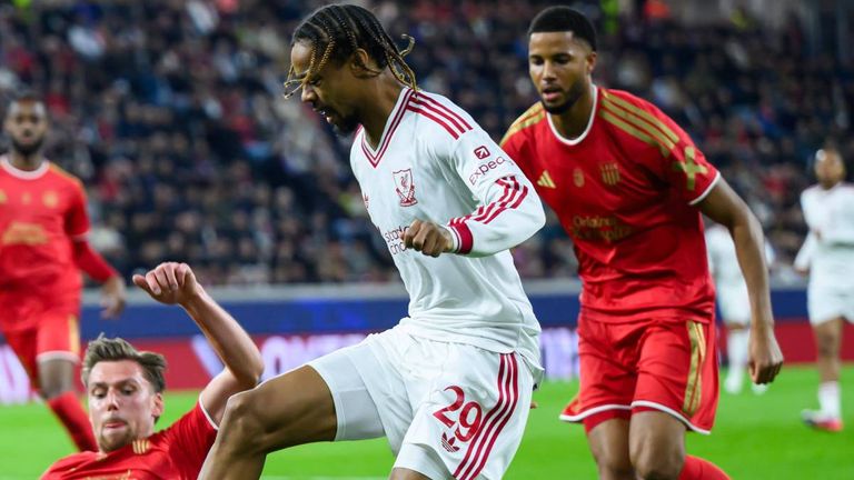 Barcola gegen Liverpool