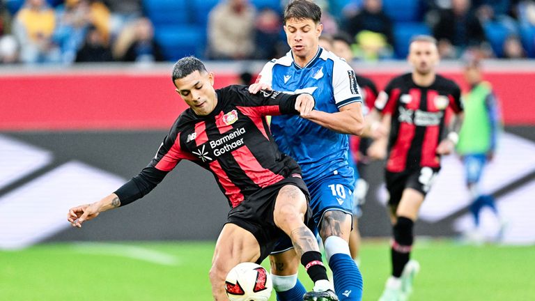 TSG Hoffenheim gegen Bayer 04 Leverkusen.