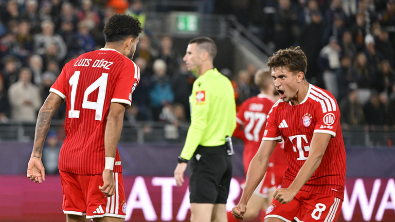 Der FC Bayern konnte den zwischenzeitlichen 0:2-Rückstand gegen Viking aufholen und spielte am Ende noch 3:3. Heute trifft Bayern auf Arsen 