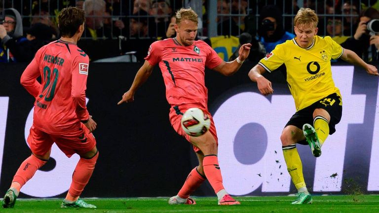 Borussia Dortmund gegen Werder Bremen