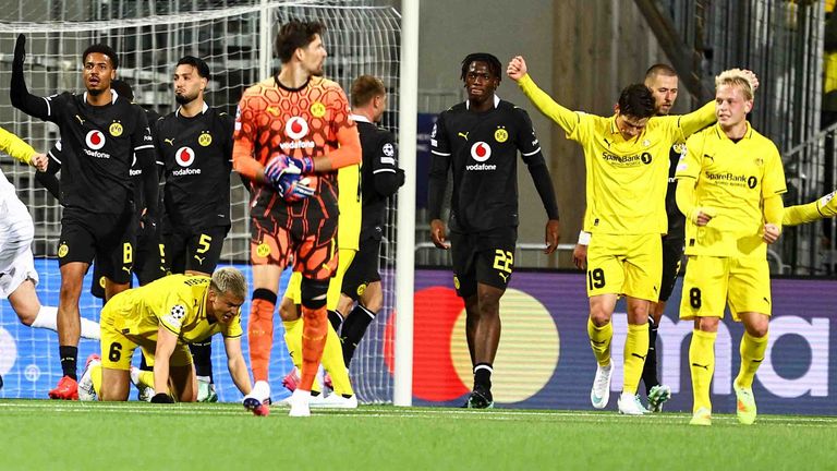 Borussia Dortmund verliert bei Bodö Glimt.