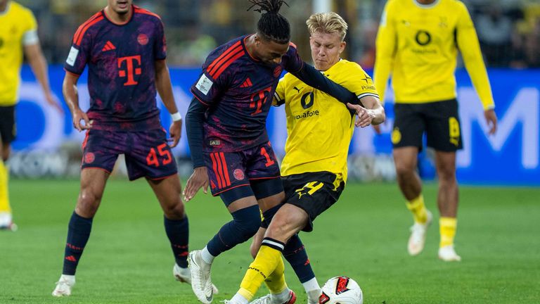 Borussia Dortmund empfängt in der Rückrunde am 25. Spieltag den FC Bayern München.