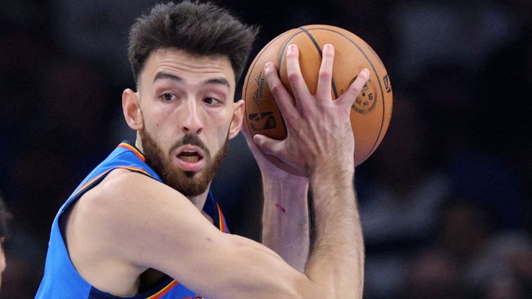 Chet Holmgren von den Oklahoma City Thunder fällt lange aus. 