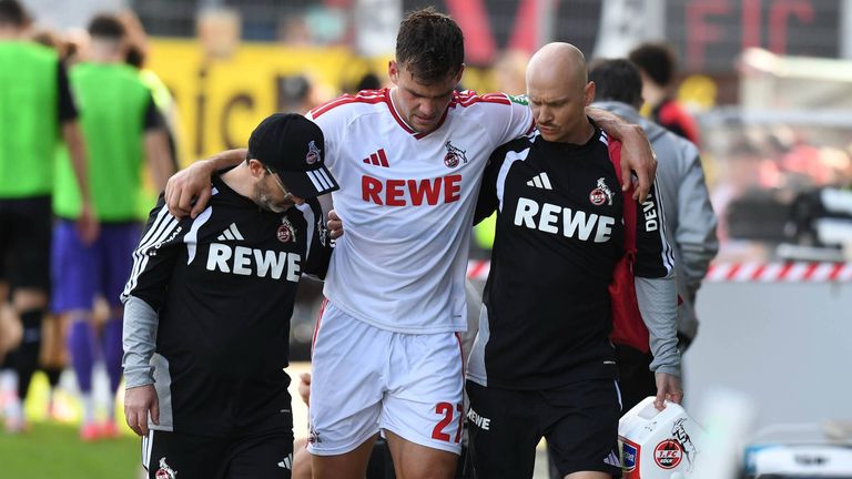 Gleich zwei Stürmer des 1. FC Köln haben sich bei einem Testspiel verletzt.