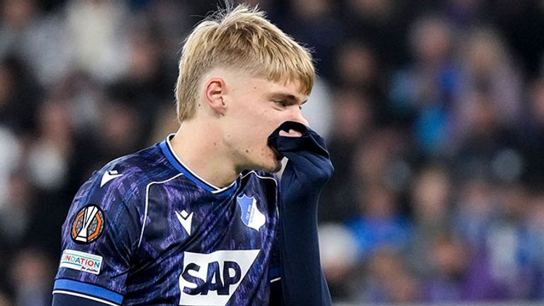 Nathan De Cat fehlt der TSG Hoffenheim vorerst.