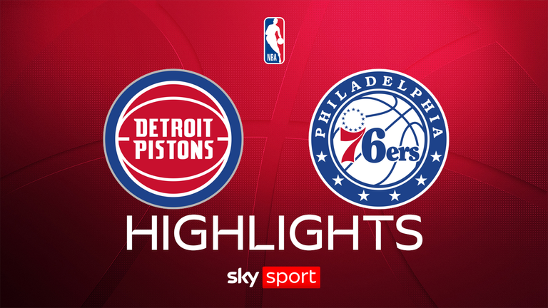 Detroit Pistons @ Philadelphia 76ers - die Highlights | NBA