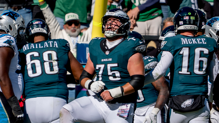 Die Philadelphia Eagles fallen nach dem 14:25 gegen Carolina auf 2:4. Heute wartet daheim das Duell mit den Dallas Cowboys.