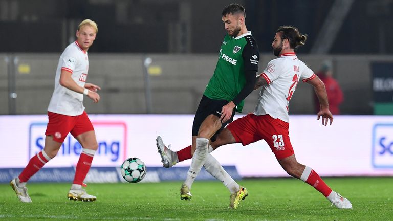 Rot-Weiss Essen und Preußen Münster liefern sich ein Spektakel.