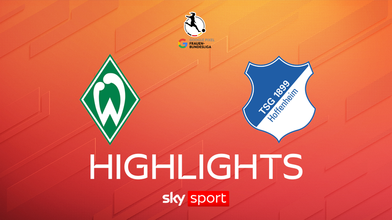 Spieltag 7: SV Werder Bremen - TSG Hoffenheim - 2026/27 - Frauen-Bundesliga