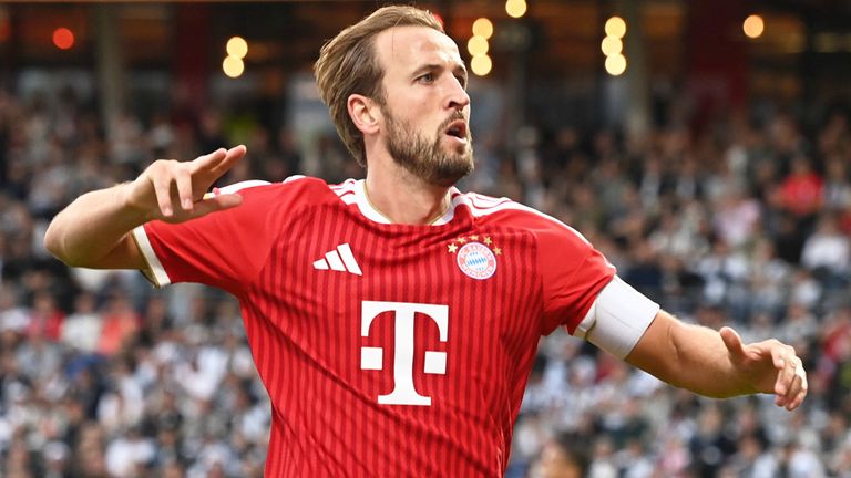 Harry Kane trifft mit Bayern in der Champions League auf den FC Arsenal.