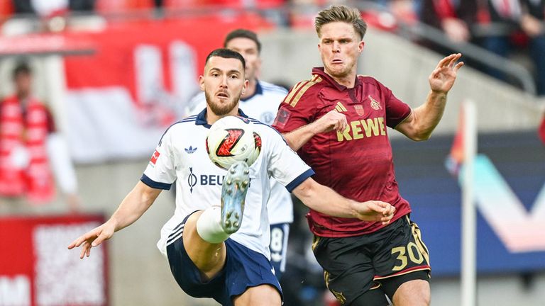1. FC Köln gegen den FC Schalke 04.