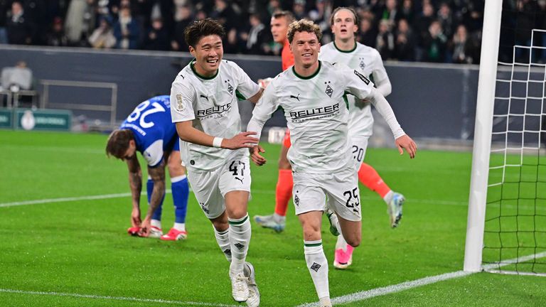 Borussia Mönchengladbach steht im DFB-Pokal im Achtelfinale. 