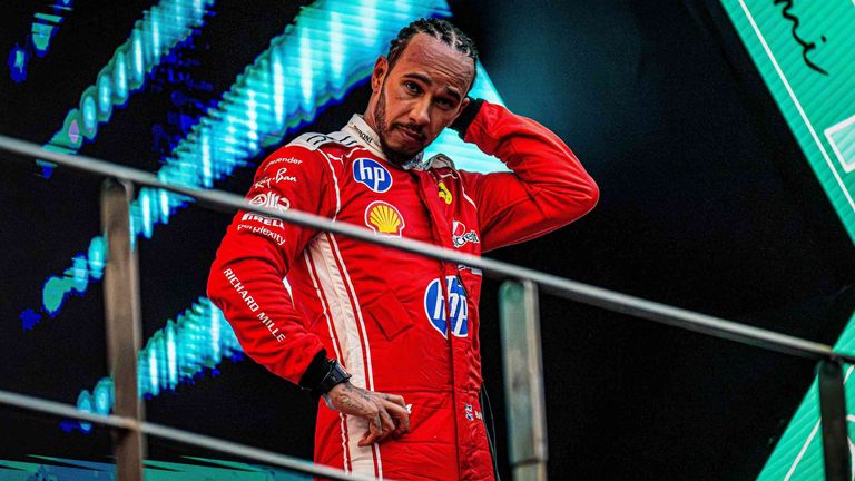 Lewis Hamilton konnte sich nur bedingt über sein Podium in Malaysia freuen.