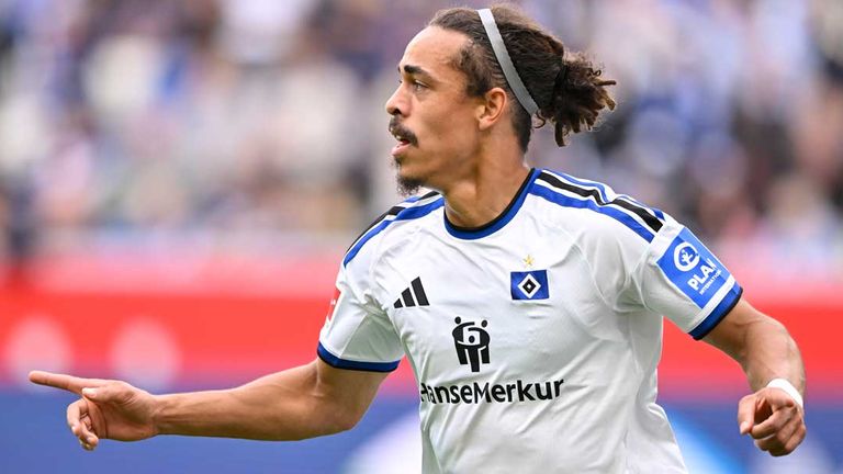 Yussuf Poulsen freut sich über seinen Führungstreffer zum 1:0 beim 3:2 gegen Hoffenheim.
